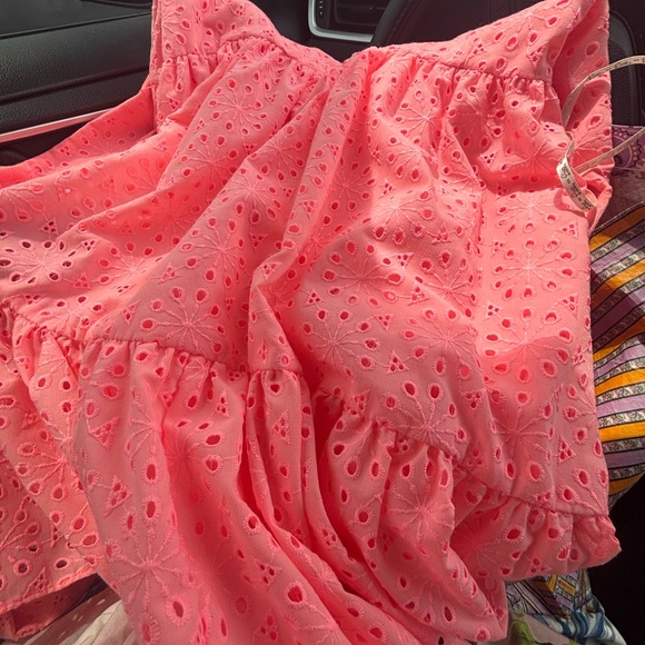 Lilly Pulitzer Trisha Eyelet Embroidered Shirtdress - Picture 4 of 4